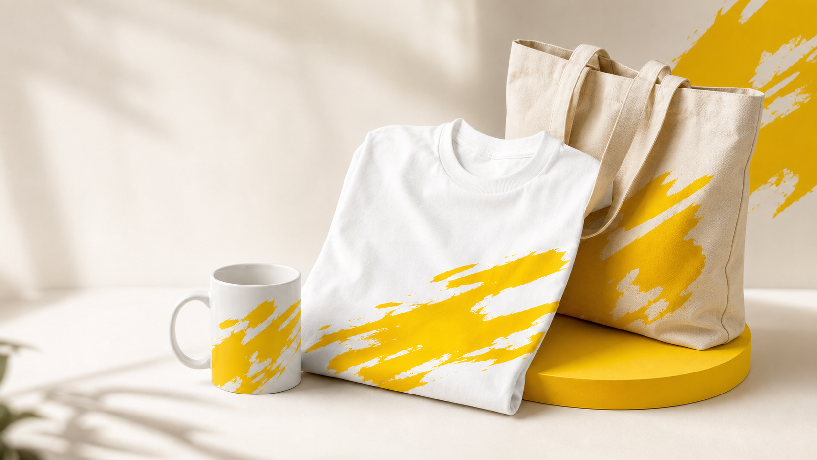 Kit de remera, tote bag y taza personalizada Lemon Design