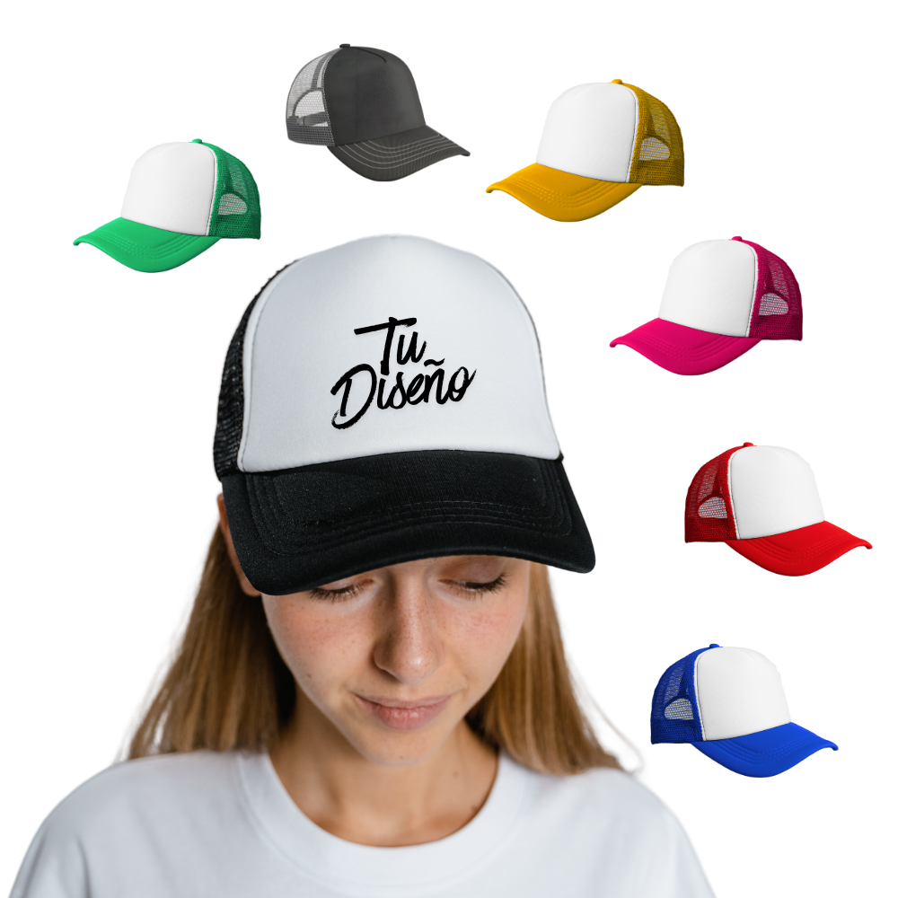 Gorra trucker adulto
